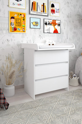 Shefa Line Changing Unit Shefa Kids 820White from B&Q