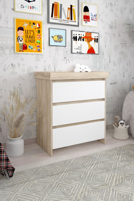 Shefa Line Changing Unit Shefa Kids 880Elm-White from B&Q
