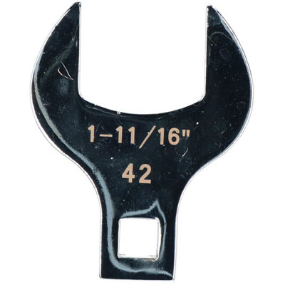 42mm 1 11/16" Crowfoot Wrench 1/2" Drive Crows Feet Spanner for Torque Wrenches