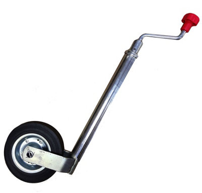 42mm Jockey Wheel Metal Caravan Trailer Stand Replacement 200mm