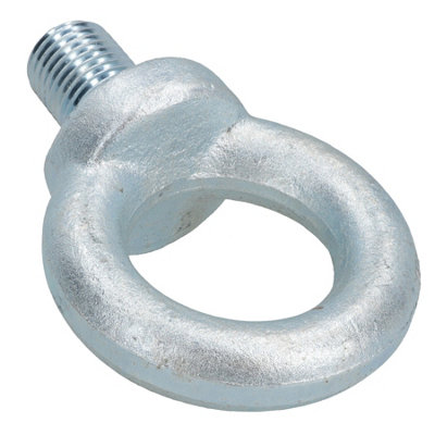 42mm Lifting Eyes Eyebolt Ring Zinc Plated 63mm Length 7.0 Ton Capacity 4pc