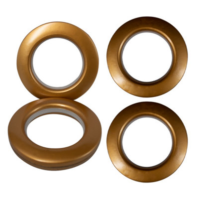 42mm Platic Eyelets, Bronze Grommet Rings for Curtains & Drapes, Backdrop, 10pcs