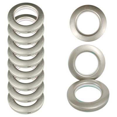 42mm Platic Eyelets, Grey Grommet Rings for Curtains & Drapes, Backdrop ...