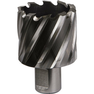 42mm x 25mm Depth Rotabor Cutter - M2 Steel Annular Metal Core Drill 19mm Shank