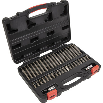 42pc TRX-Star / Hex / Spline Socket Bit Set - 3/8" & 1/2" Square Drive Mechanics