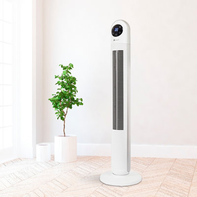 43 inch Tower Fan with Oscillation, Portable Cooling Tower Fan with