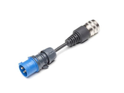 Juice Booster 2 Adapter Commando Socket 16A/230V Blue from B&Q