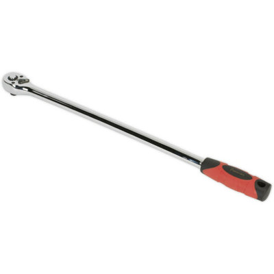 435mm Long Reach Ratchet Wrench - 3/8" Drive with 72-Tooth Pear-Head Design