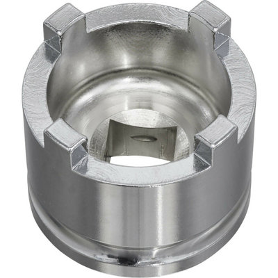 43mm Motorcycle Swingarm Locknut Socket - 4 Pin Tool for Easy Removal