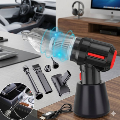  - Cordless Car Vacuum CleanerWet And Dry Handheld Strong Suction Cleaner