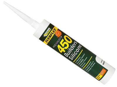 450 Builders Silicone Sealant White 310Ml