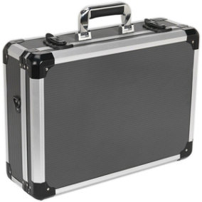 450 x 330 x 150mm Aluminium Tool Case & Electronics Storage Adjustable Dividers