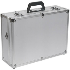450 x 350 x 150mm Aluminium Tool Case & Electronics Storage Adjustable Dividers