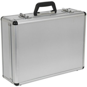 450 x 350 x 155mm Aluminium Tool Case & Electronics Storage Adjustable Dividers