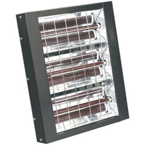 4500W Infrared Quartz Heater - Three Heat Settings - Wall Mounted - 230V
