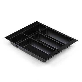 450mm Black Cutlery Tray for Blum Tandembox 422mm Long x 362mm Wide