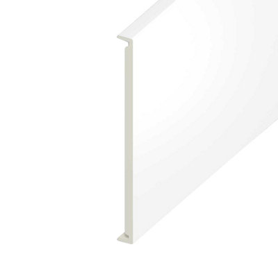 450mm Fascia Board in White - 5m