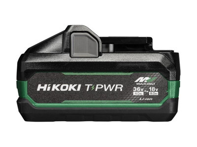 Hikoki 381990 Bsl3640Mvt T-Pwr Multi Volt Battery Pack 18/36V 8.0Ah/4.0Ah Hik381990 from B&Q