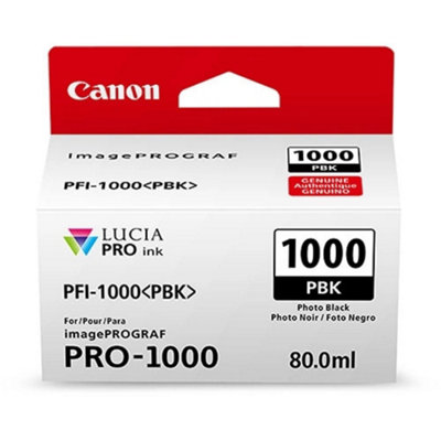 Canon Can22276 Original Inkjet CartridgesPhoto Black from B&Q