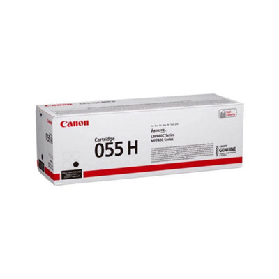 Canon 055 HHaute CapacitéNoirOriginaleCartouche De TonerPour Imageclass Lbp664CdwMf745CdwI-Sensys Lbp663Cdw, from B&Q