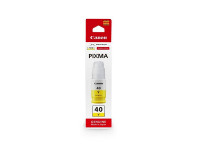 Canon Gi 40 YYellowOriginalInk RefillFor Pixma G5040G6040G7040Gm2040Gm4040 from B&Q