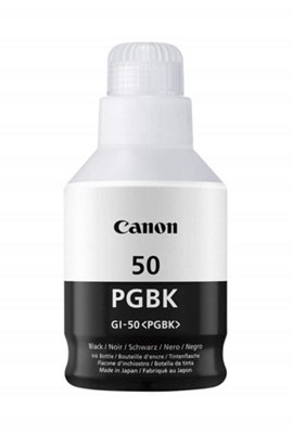 Canon Gi 50 PgbkBlackOriginalInk RefillFor Pixma G5050G6050G7050Gm2050Gm4050 from B&Q