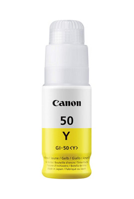 Canon Gi 50 YYellowOriginalInk RefillFor Pixma G5050G6050G7050Gm2050Gm4050 from B&Q