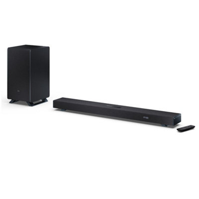 Sharp Ht-Sbw53121 3.1.2 Dolby Atmos  Dts:x Soundbar With Wireless SubwooferBlack from B&Q