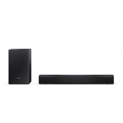 Sharp Ht-Sbw121K 2.1 Bluetooth Soundbar With Subwoofer And Remote from B&Q