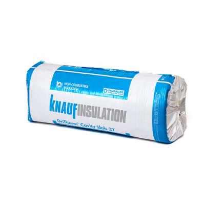Knauf Insulation 100mm Knauf Dritherm Cavity Wall Insulation Slab 37 (X72 Slabs) from B&Q