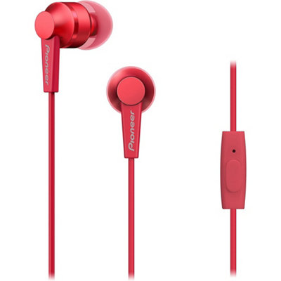 Pioneer Se-C3T-W Red In-Ear Headphones