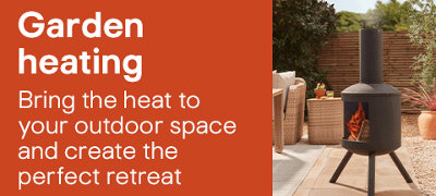 Garden heating. Bring the heat to your outdoor space and create the perfect retreat.