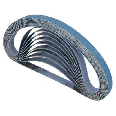thumbnail image 2 of Dapetz 60 X 400mm Sanding Belts – 40 Grit Aluminium Oxide – 10-Pack For Bosch Sanders (Very Coarse) 2 of 5