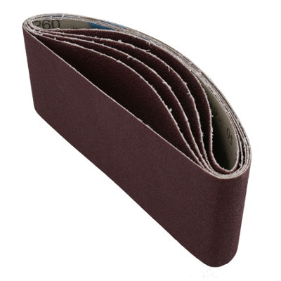 457mm x 75mm Mixed Grit Durable Abrasive Sanding Power File Belts ...