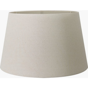 45cm Cream Cotton Tapered Table Lampshade Drum Floor Lamp Shade