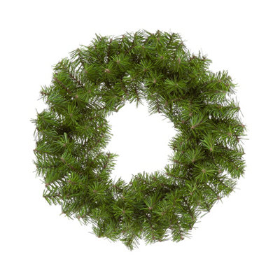 45cm Norway Spruce Green Christmas Wreath "Slim Design"