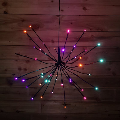 45cm Premier Christmas Sparkle Ball Twinkling LED Light in Rainbow Price Comparisons | Compare The Build