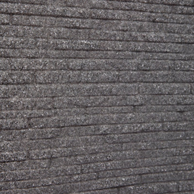 45cm Tall Plastic Ash Grey Slate Effect Garden Patio Trough