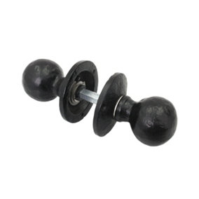 45mm No.4300 Old Hill Ironworks Ball Mortice Knob Sets (sprung)