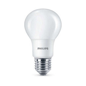 46 x Philips LED Frosted E27 Edison Screw 60w Warm White Light Bulbs Lamp 806Lm