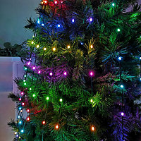 460 LED Colour Changing Multicolour Multifunction Digital Waterfall Christmas Lights for 8ft Trees