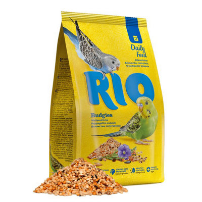 Rio Feed For Budgies Daily Feed Protect Bird's Health & Well-Being 500G from B&Q