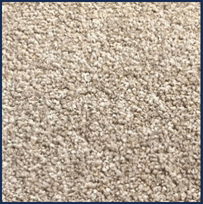 4658 Rodeo Drive Plain Cream Felt Backing Carpet, 10mm Twist Pile Carpet, Heavy Duty Carpet for Home-20m(65'7") X 4m(13'1")-80m²