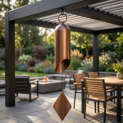 Swiss Cow Bell Musically Toned Windchime from B&Q