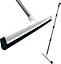46cm Floor Squeegee Mop with 4-Section Aluminum Anti-Rust Handle