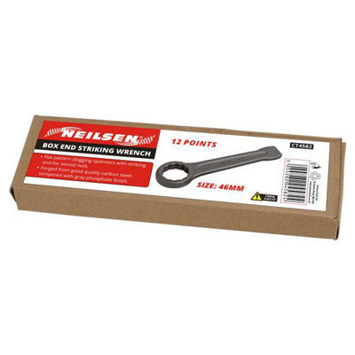 46mm Slogging Ring Spanner Box End Striking Wrench (Neilsen CT4582)