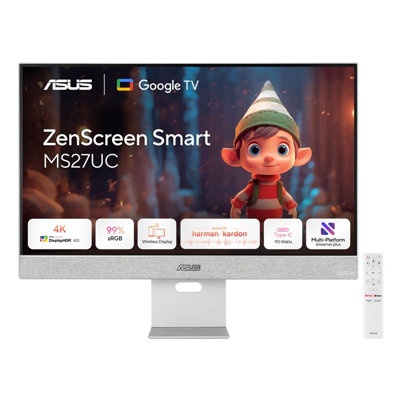 Asus Grey Zenscreen Smart Monitor Ms27uc Computer Monitor 68.6 Cm (27" - Image 4