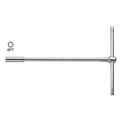 Toptul Sliding T-Type Hex Key Wrench 17mm Metric 3-Way Handle Sleeves Ctda1731 from B&Q
