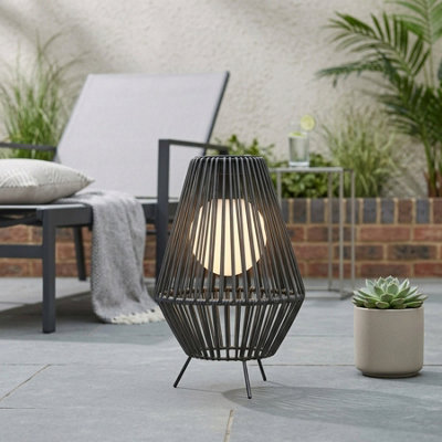 Garden Greatness Lunaria Urban Rope Circle Firefly Lantern from B&Q