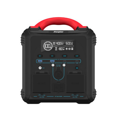 B&Q -  550Wh Power Station Black